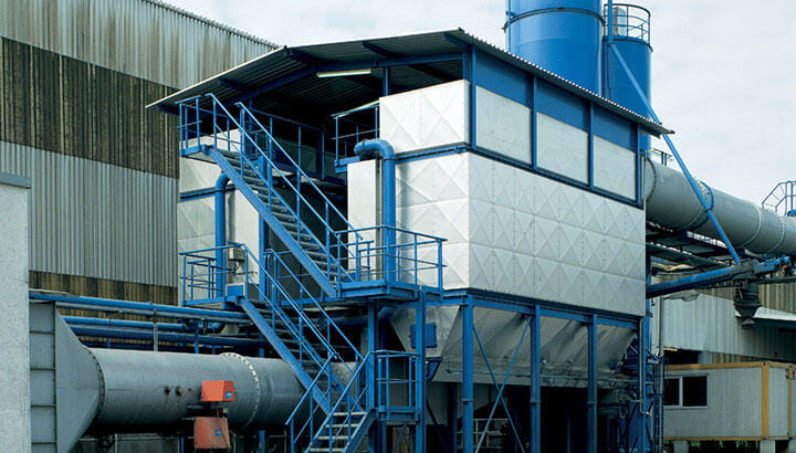 Soluções de engenharia para filtragem de ar industrial para indústrias de processos e energia