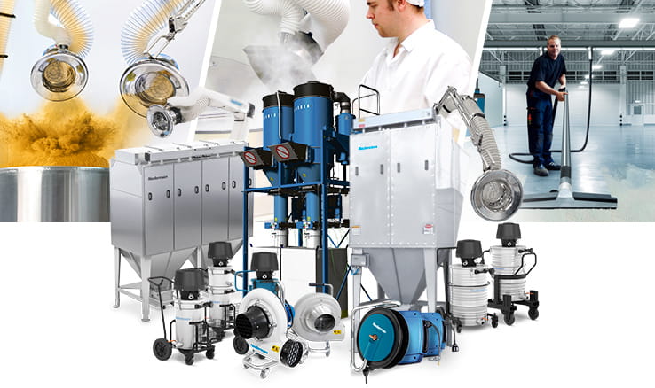 As soluções Nederman elevam o padrão de sustentabilidade e eficiência industrial ao garantir ambientes mais limpos, seguros e produtivos. 