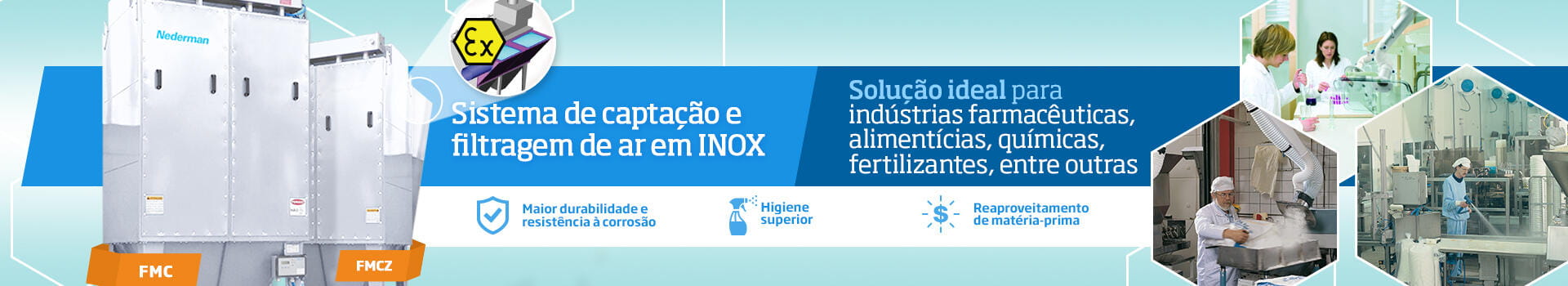 FMC Inox | Nederman do Brasil