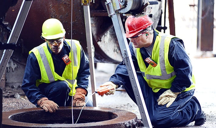 como garantir a segurança em espaços confinados hth
