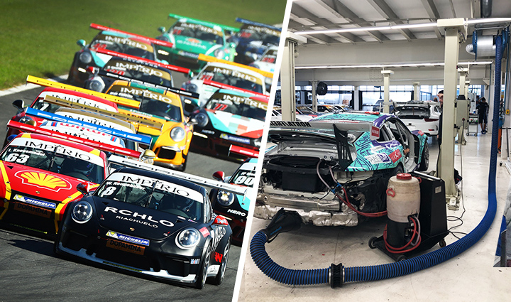 Sistema de Exaustão Nederman - Case de sucesso Porsche