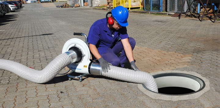 Exaustores e Insufladores Portáteis