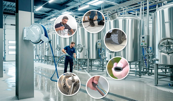 Enrolador de mangueira industrial: mais organização, agilidade e segurança para seu ambiente de trabalho | Saiba mais | Nederman