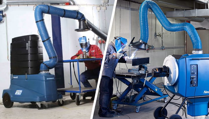 Entenda como funcionam os Filtros móveis para poeiras e fumos da Nederman | Nederman