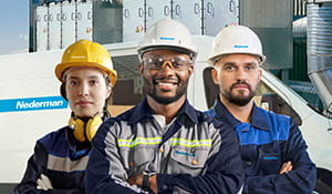 Saiba que, junto aos equipamentos você terá acesso à Rede de Serviços e Peças mundial da Nederman, que apoiará você com toda assistência técnica, suporte e manutenção, onde quer que você esteja.