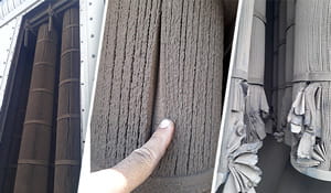 Filtros saturados ou danificados permitem que partículas voltem ao ar, aumentando riscos de doenças respiratórias. | Saiba mais | Nederman