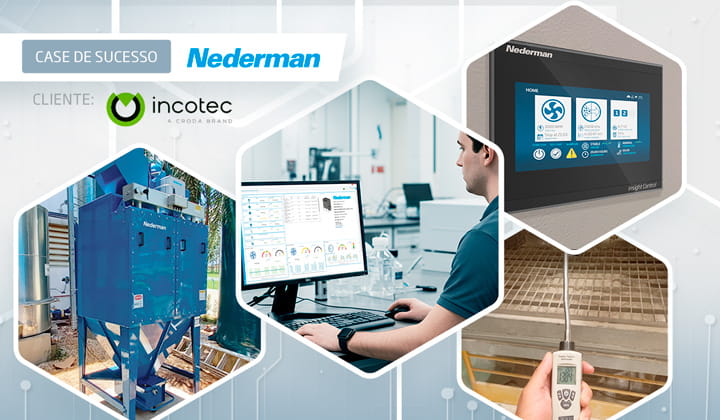Nederman do Brasil entrega primeiro sistema de filtragem com monitoramento em tempo real para a Incotec, do Grupo Croda. Instalação do MCP SmartFilter com Insight Ready garante captação eficiente de pó, monitoramento inteligente e maior confiabilidade operacional | Saiba mais | Nederman