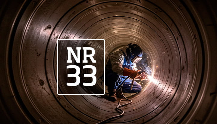 A Norma NR 33 é uma regulamentação essencial para a segurança em trabalhos realizados em espaços confinados.