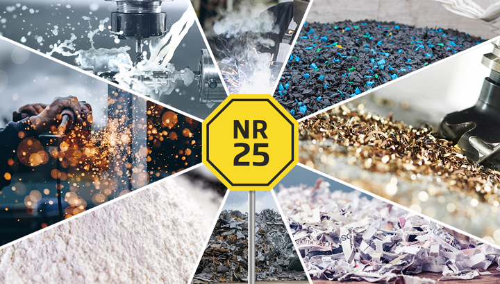 Conheça a NR-25 e saiba o que precisa fazer para gerenciar os resíduos industriais. | Nederman