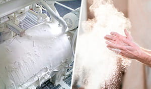 Além da saúde das pessoas e da preservação dos equipamentos, a central de aspiração impacta diretamente nos processos produtivos. A coleta contínua de resíduos mantém a área fabril organizada e livre de acúmulos perigosos. | Saiba mais | Nederman