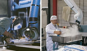 O exemplo disso, são as soluções de controle de odores industriais. Em alguns casos os odores são tão intensos que afetam a produtividade e saúde dos trabalhadores. | Nederman