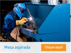 Mesa aspirada - Nederman