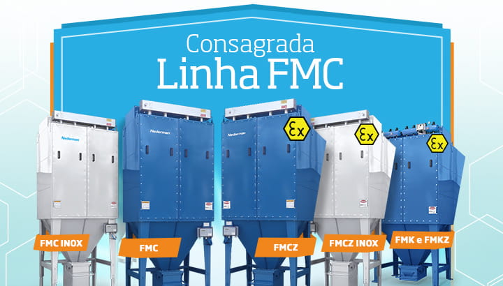 Filtros para captação de particulados gerados em processos industriais