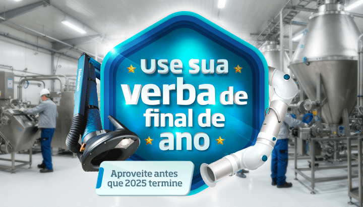 Aproveite sua verba de fim de ano | Aproveite sua verba antes que 2025 termine | Nederman