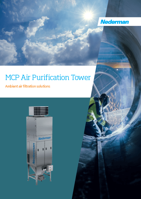 Ambient air purification tower brochure Nederman