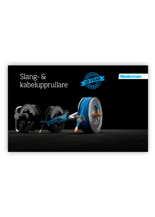 Broschyr - Slang & kabelupprullare