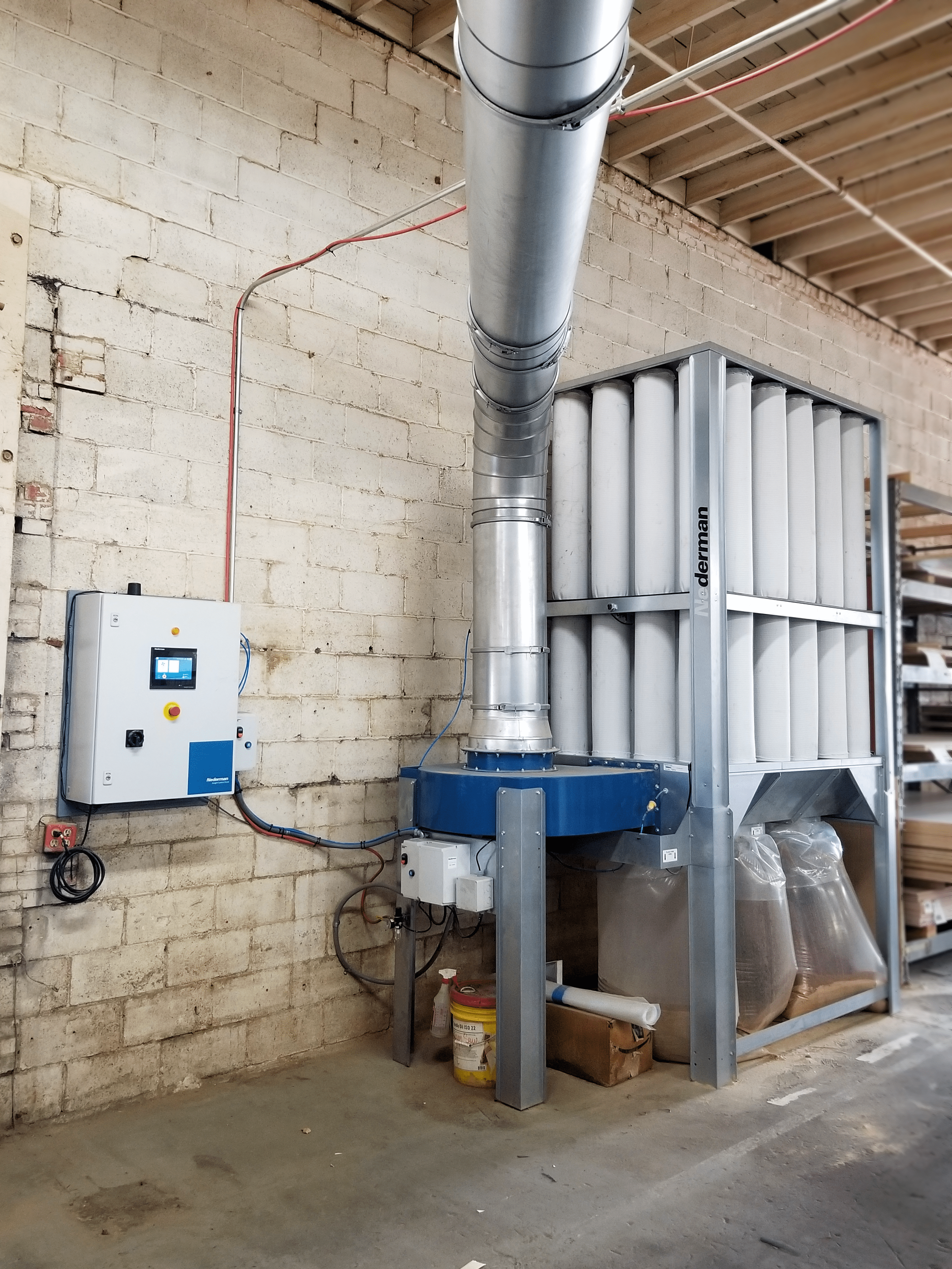 S-Series enclosureless dust collector