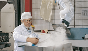 Braços de captura de poeiras combustíveis ATEX | Nederman