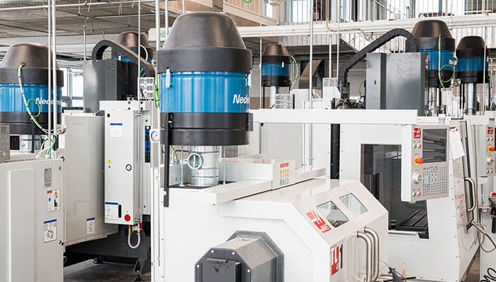 nederman products in a factory