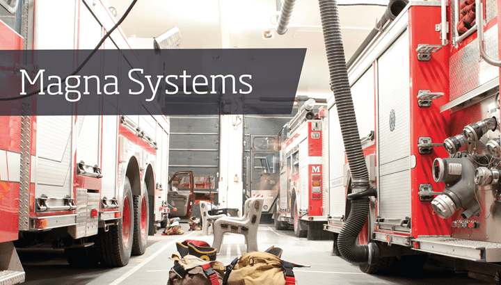 diesel exhaust removal systems for fire stations