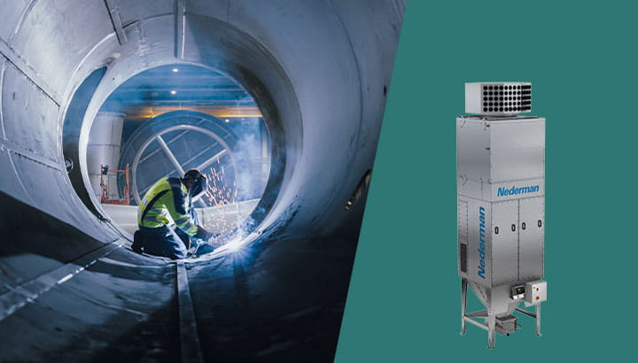 MCP-Air Purification Tower Nederman- Welding Installations