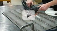 on tool metal grinding