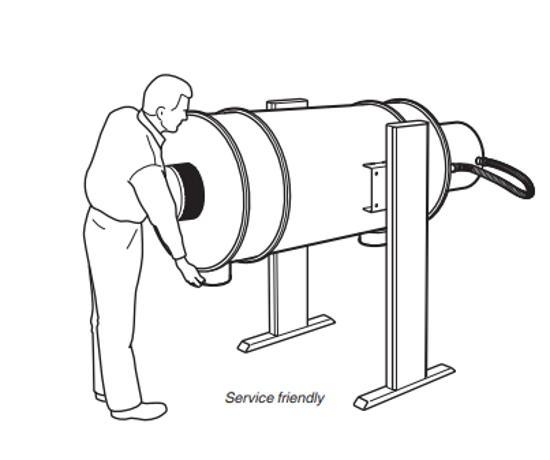 Flexfilter aspiradora indutrial para madera