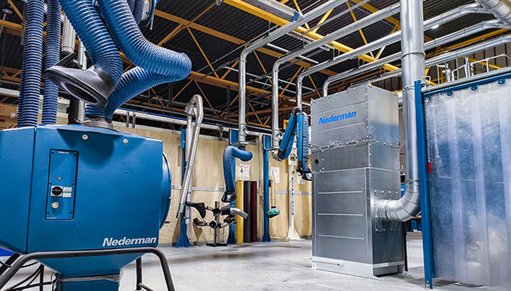 Nederman UK Demonstration Room