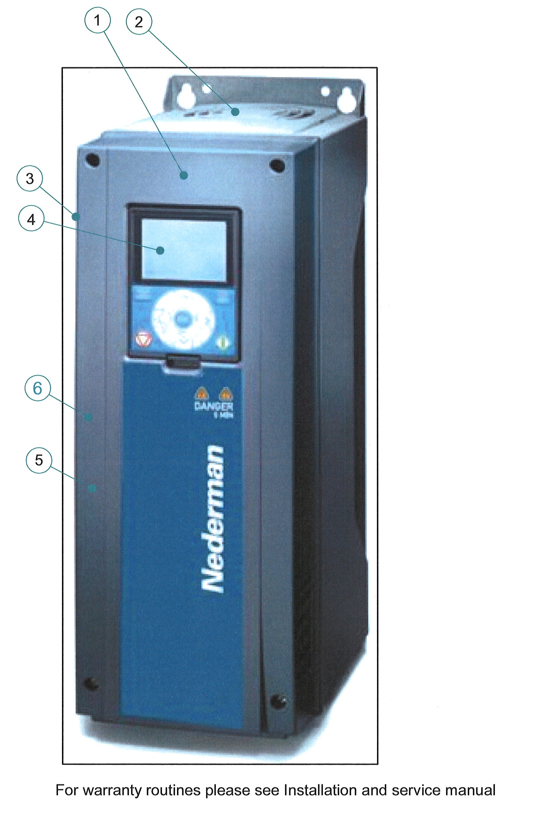 Fan Inverter  for 22 kW motor power