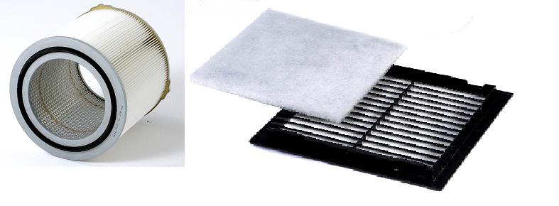 Udskiftning af filterpatron (inkl. lille filter og plastpose)