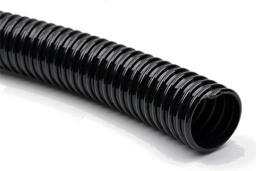 Slange Superflex ø 45 mm, svart, 5 m