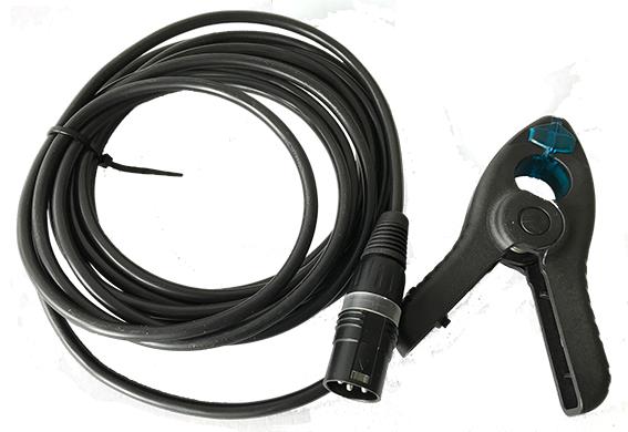 Sensor clamp for welding cable, automatic start/stop.