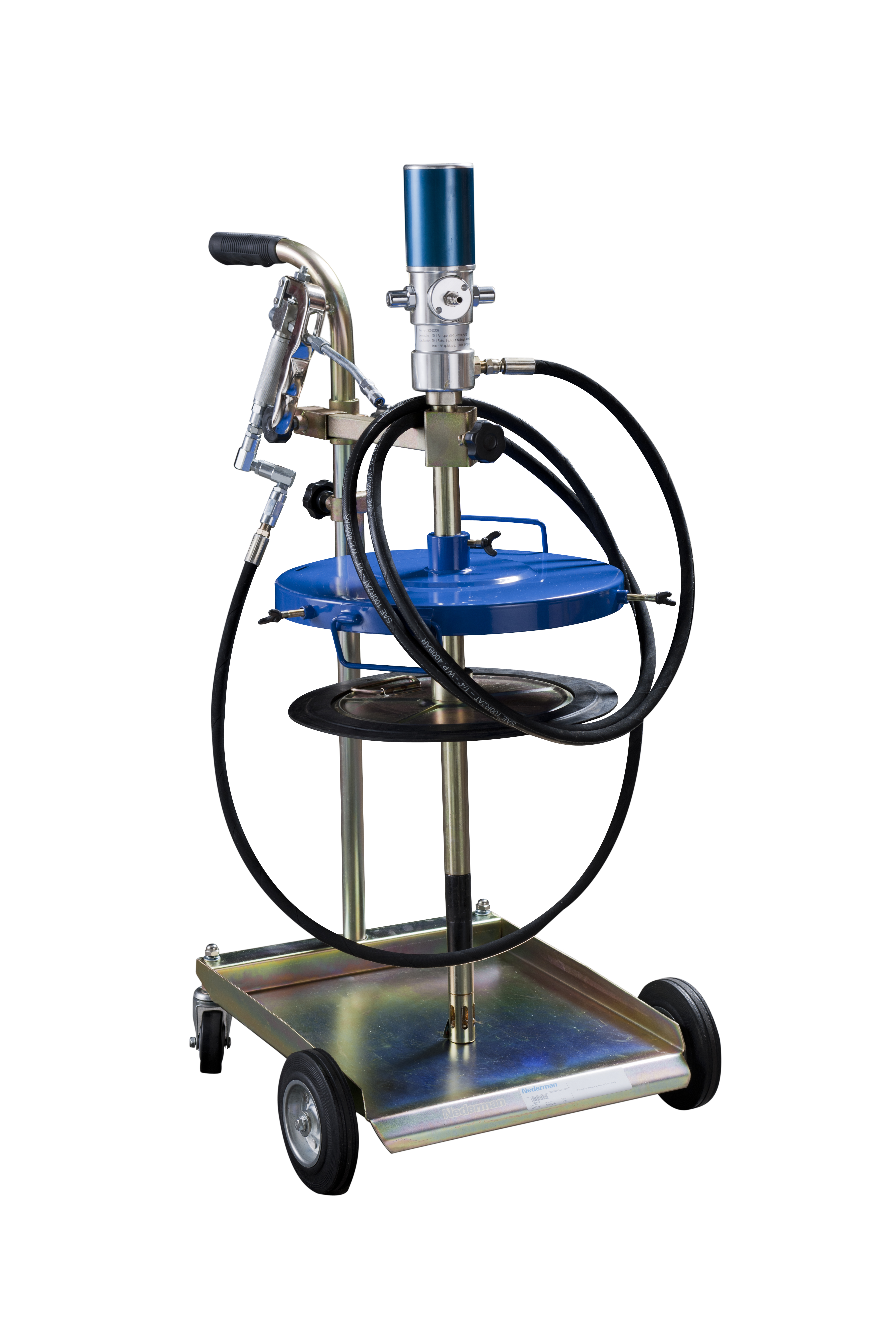 Mobile lubrication dispensing equipment