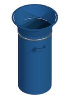 Bin for dust for cyclone NC500