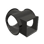 RETURN AIR 800SQ X 40IN CROSS