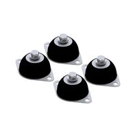 Vibration absorber DVE-45-M10-A-40, 1 set (4 pcs)