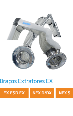 Braços Extratores NEX MD, HD D/DX e S